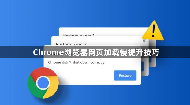 Chrome浏览器网页加载慢提升技巧1