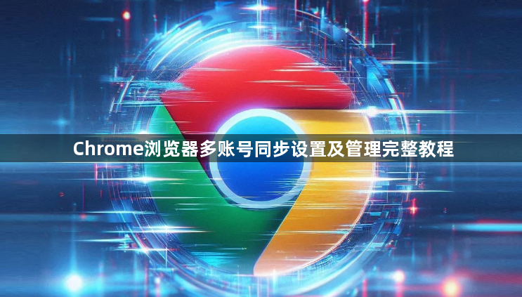 Chrome浏览器多账号同步设置及管理完整教程1