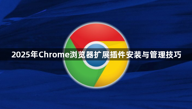 2025年Chrome浏览器扩展插件安装与管理技巧1