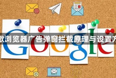 谷歌浏览器广告弹窗拦截原理与设置方法1