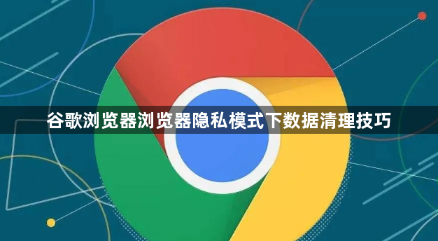 谷歌浏览器浏览器隐私模式下数据清理技巧1