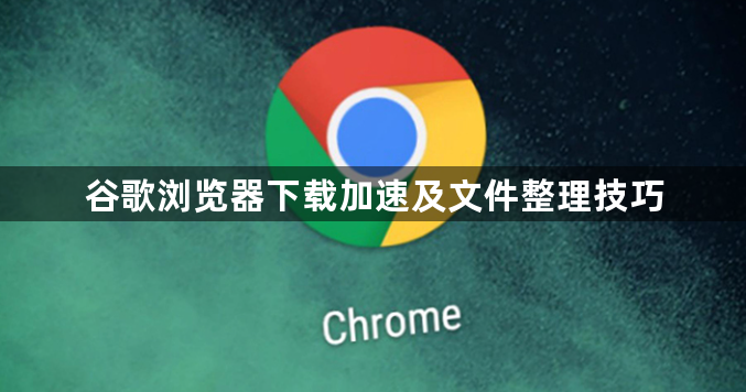 谷歌浏览器下载加速及文件整理技巧1