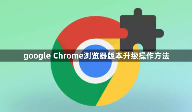 google Chrome浏览器版本升级操作方法1