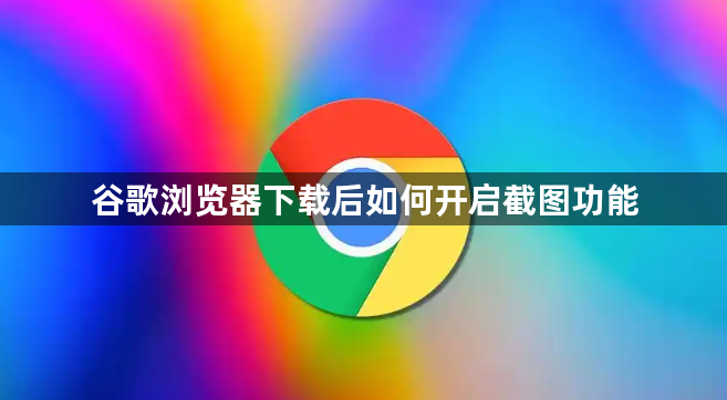 谷歌浏览器下载后如何开启截图功能1