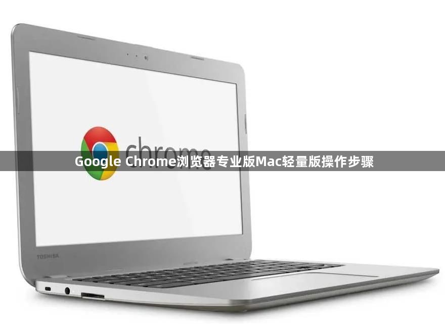 Google Chrome浏览器专业版Mac轻量版操作步骤1