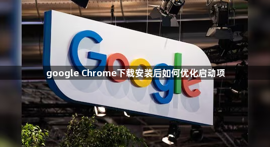 google Chrome下载安装后如何优化启动项1