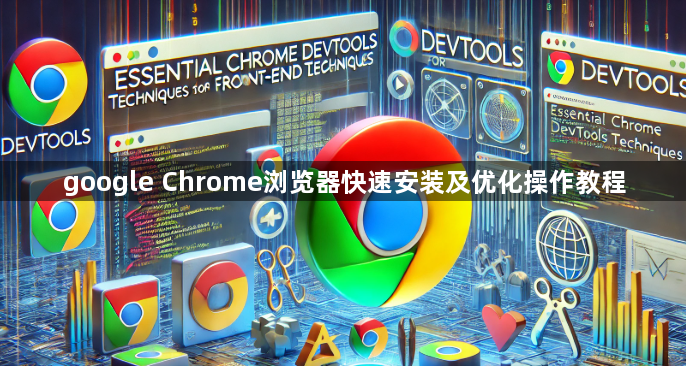 google Chrome浏览器快速安装及优化操作教程1