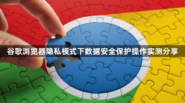 谷歌浏览器隐私模式下数据安全保护操作实测分享1