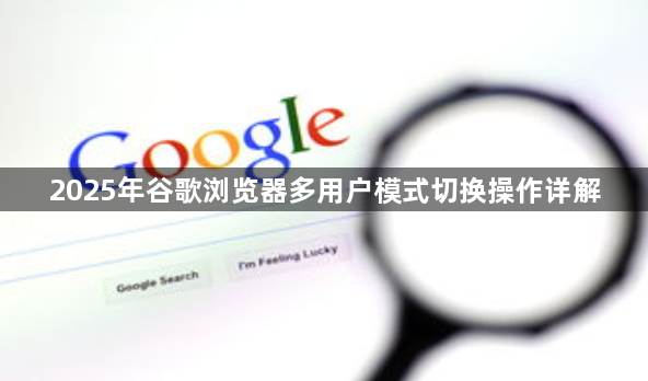 2025年谷歌浏览器多用户模式切换操作详解1