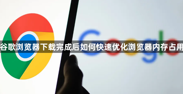 谷歌浏览器下载完成后如何快速优化浏览器内存占用1
