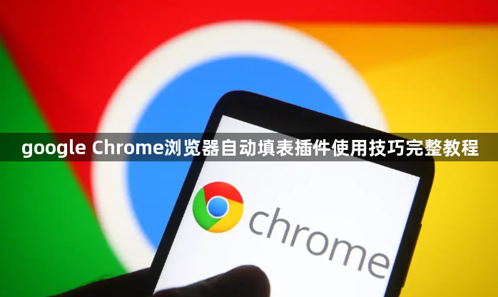 google Chrome浏览器自动填表插件使用技巧完整教程1