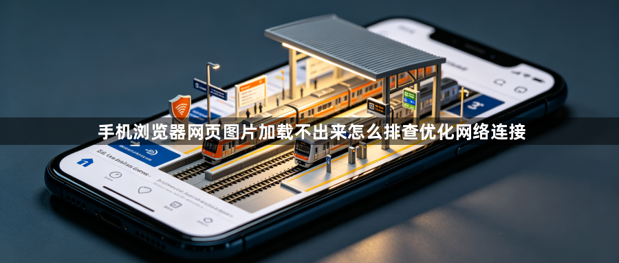 手机浏览器网页图片加载不出来怎么排查优化网络连接1