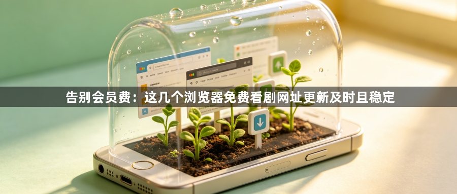 告别会员费:这几个浏览器免费看剧网址更新及时且稳定1
