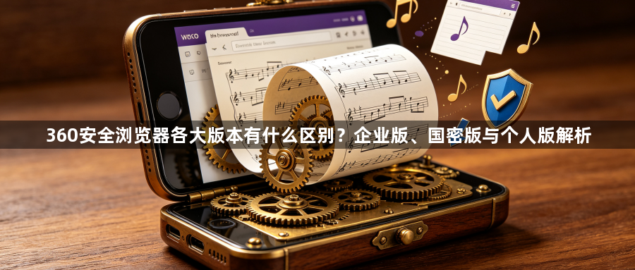 360安全浏览器各大版本有什么区别？企业版、国密版与个人版解析1