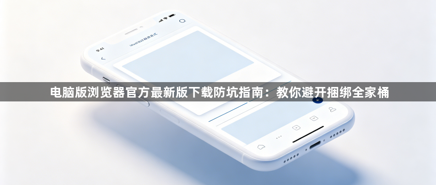 电脑版浏览器官方最新版下载防坑指南:教你避开捆绑全家桶1