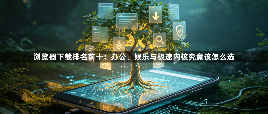 浏览器下载排名前十：办公、娱乐与极速内核究竟该怎么选1