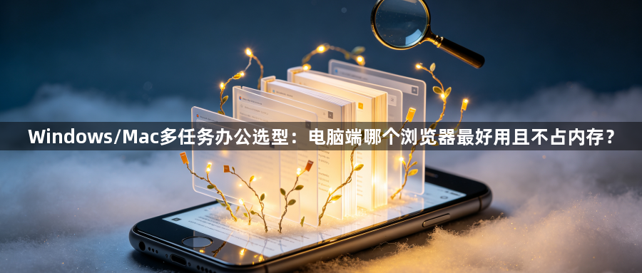 Windows/Mac多任务办公选型：电脑端哪个浏览器最好用且不占内存？1