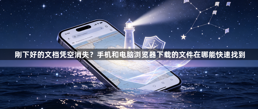 刚下好的文档凭空消失？手机和电脑浏览器下载的文件在哪能快速找到1