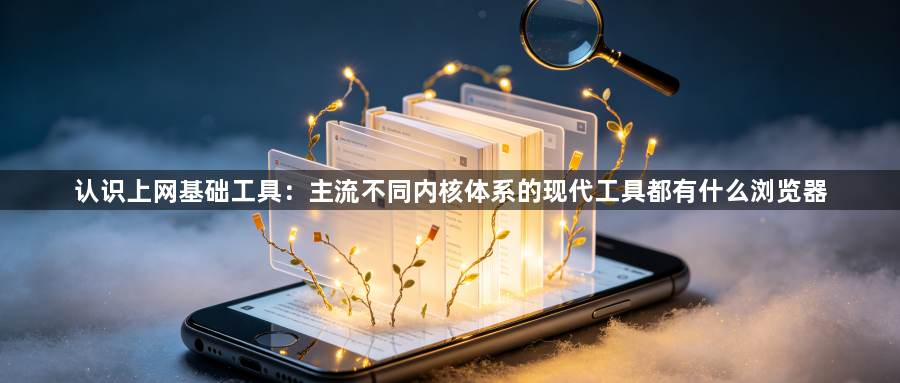 认识上网基础工具：主流不同内核体系的现代工具都有什么浏览器1