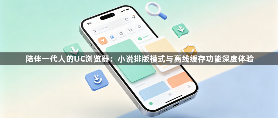 陪伴一代人的UC浏览器:小说排版模式与离线缓存功能深度体验1