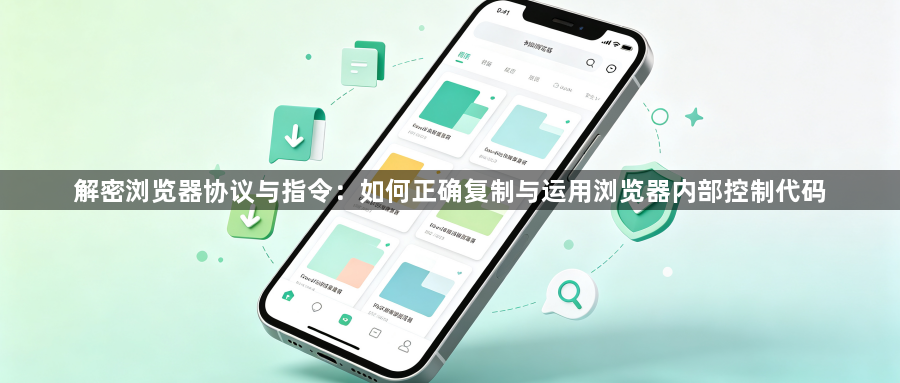 解密浏览器协议与指令：如何正确复制与运用浏览器内部控制代码1