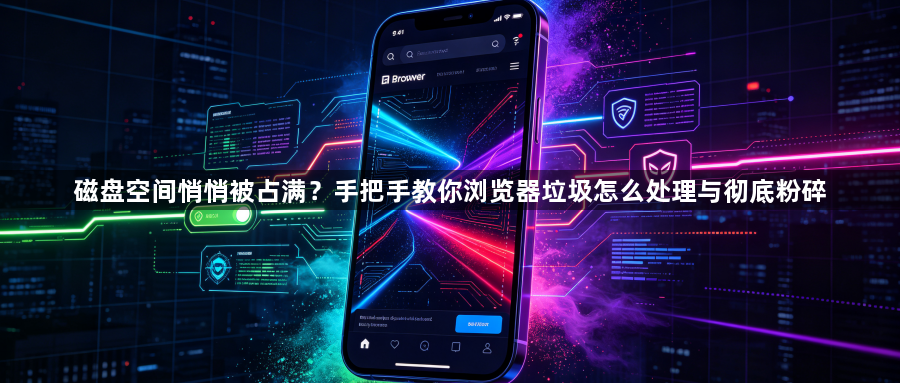 磁盘空间悄悄被占满？手把手教你浏览器垃圾怎么处理与彻底粉碎1